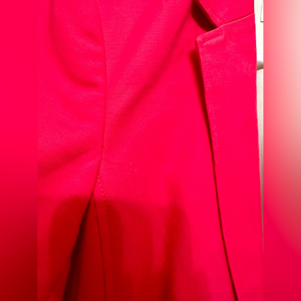 Banana Republic Women’s Hot Pink Blazer. Sz 8 - Picture 4 of 8